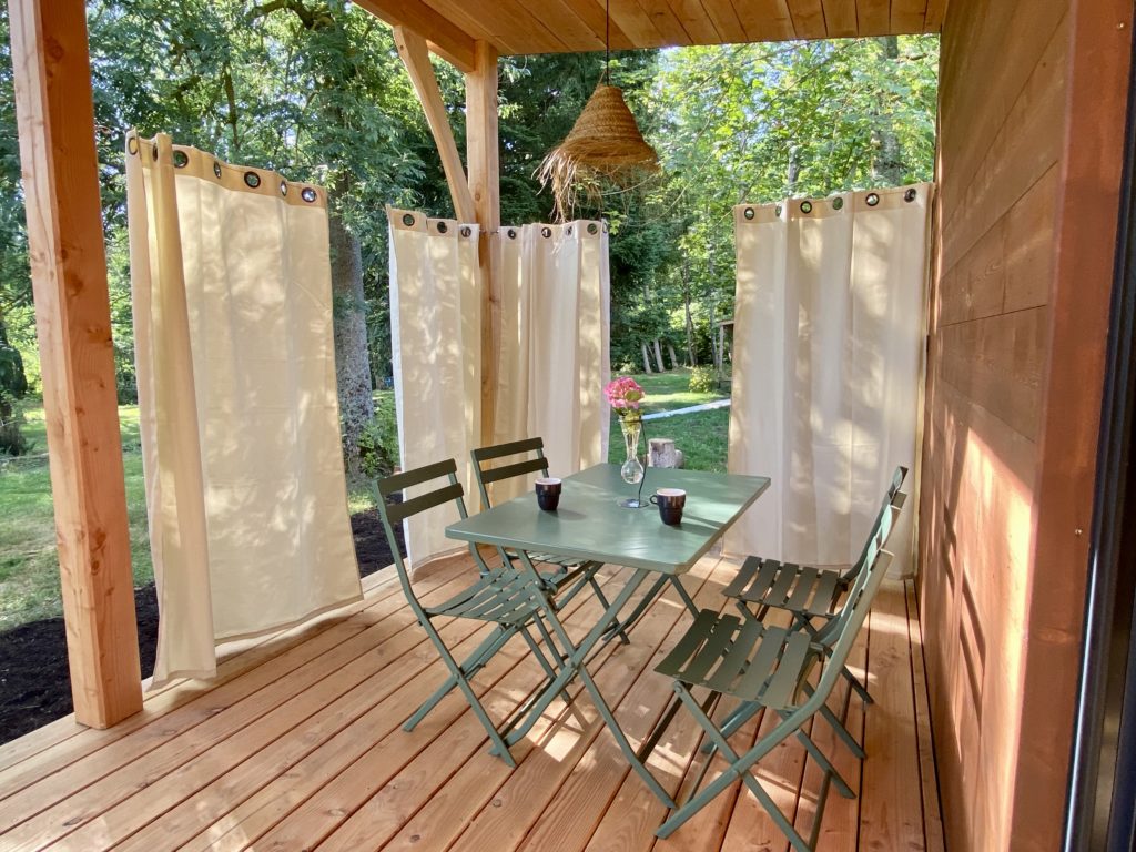 Gite ariege terrasse