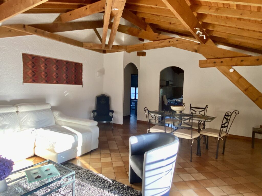 Salon gîte